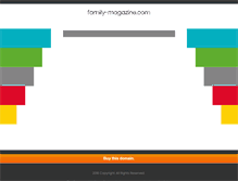 Tablet Screenshot of family-magazine.com